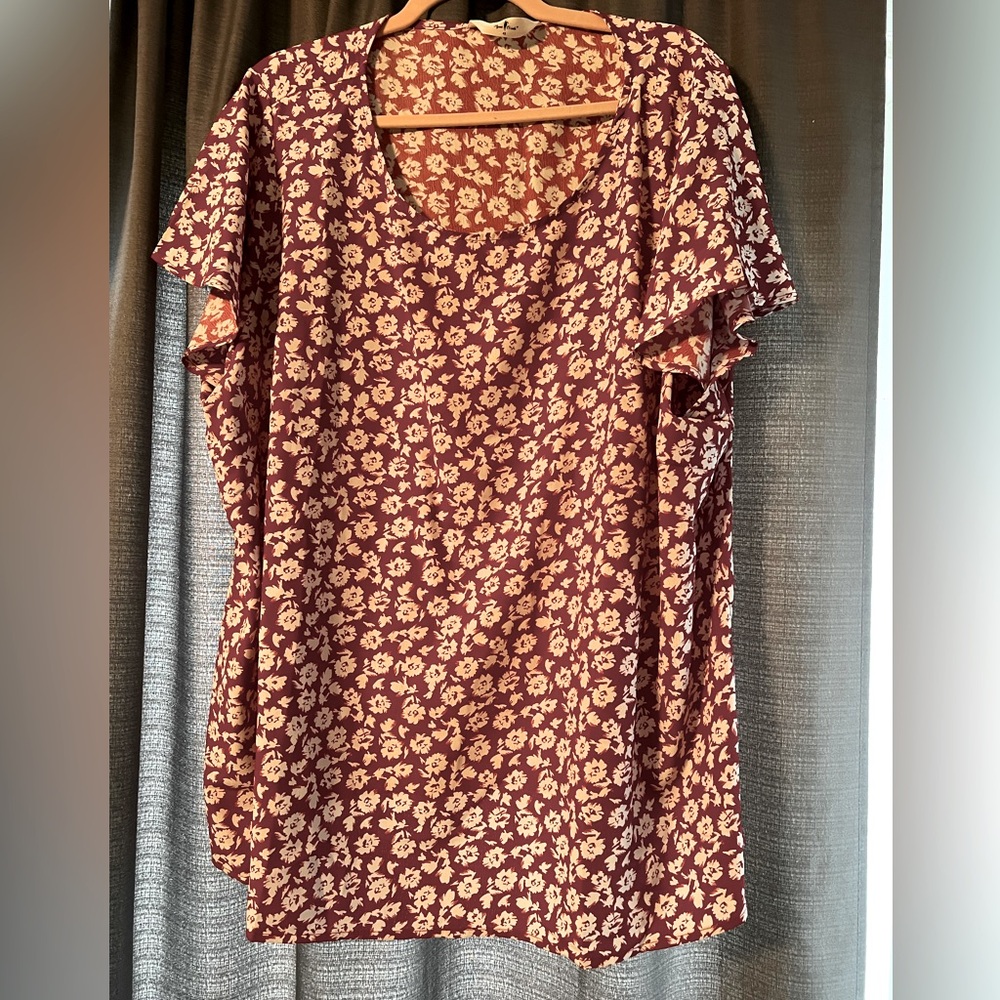 Agnes Orinda Plus Size Blouse